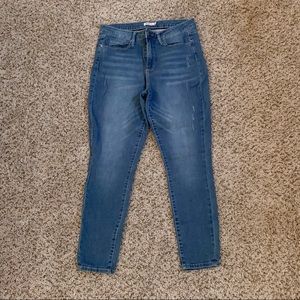 JustFab Hi-Rise Skinny Jeans